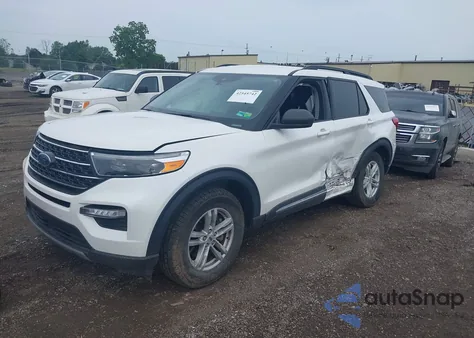 2021 Ford Explorer Xlt from USA, damaged, VIN 1FMSK8DH4MGA49664